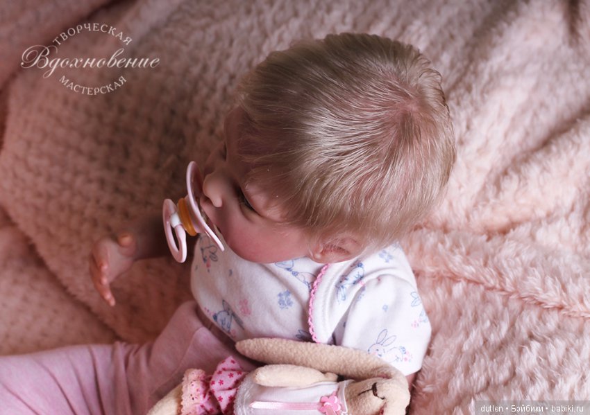 Кукла реборн из лимитированного молда Мелани от Ирины Капланской