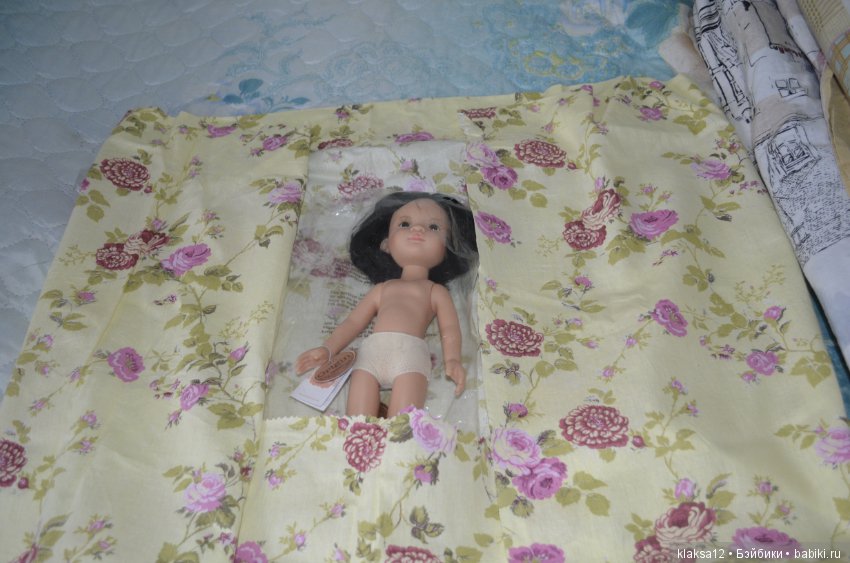 Первый опыт при пересылки куклы