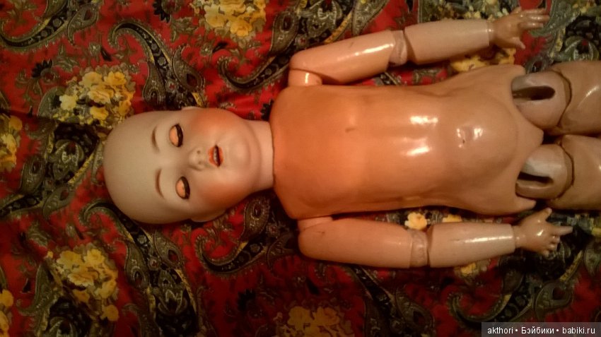 Мои антикварные куклы. Часть 2 - Симочка (фото 2)