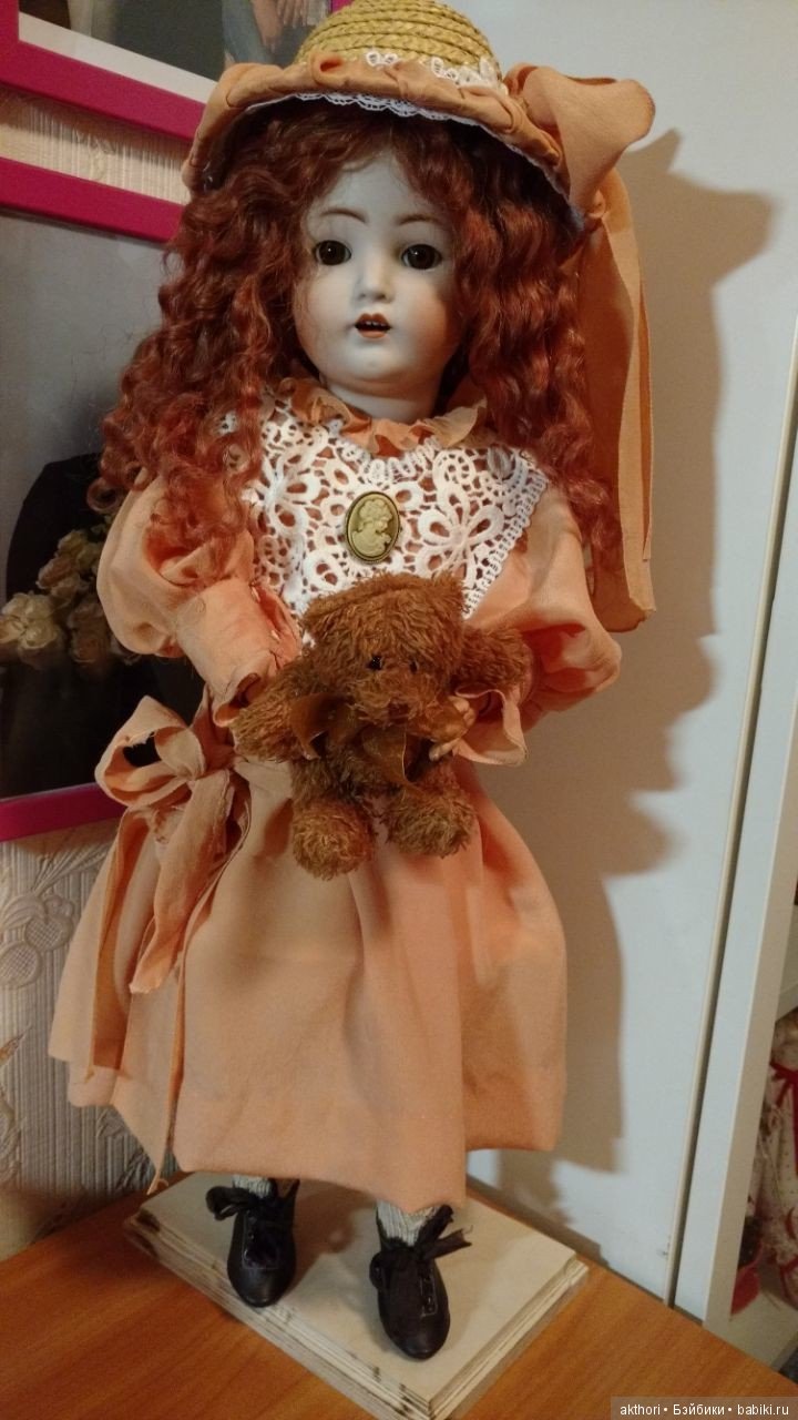 Мои антикварные куклы. Часть 2 - Симочка (фото 10)