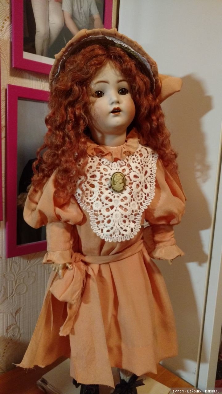 Мои антикварные куклы. Часть 2 - Симочка (фото 7)