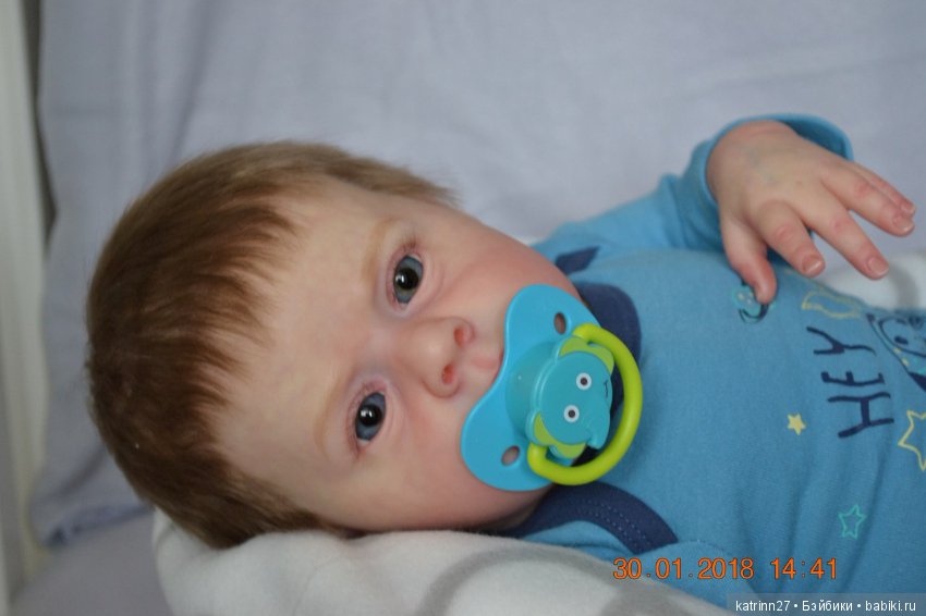 Кукла реборн Женечка, молд Maik. Автор Ekaterina Abbyasova babies