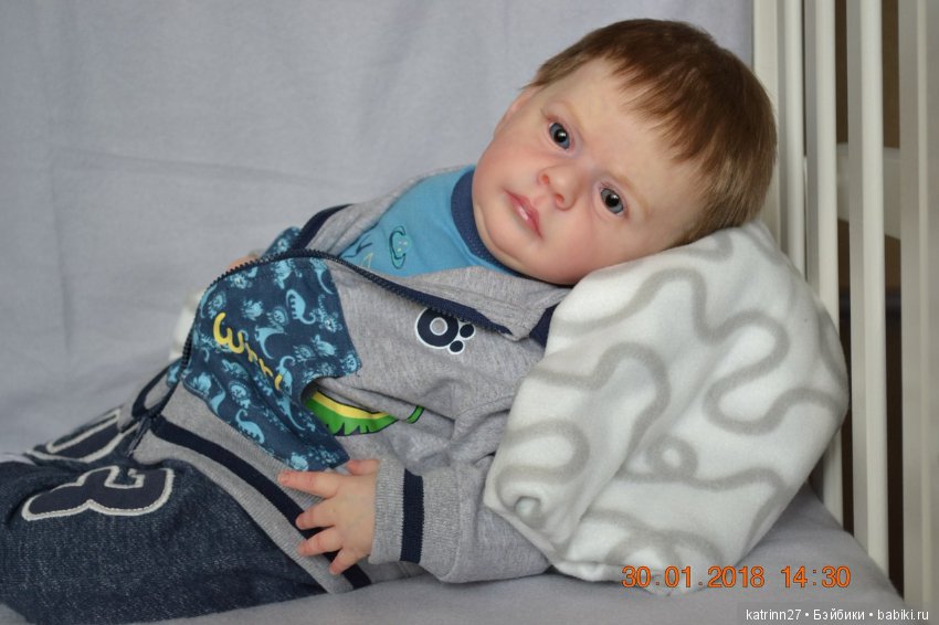 Кукла реборн Женечка, молд Maik. Автор Ekaterina Abbyasova babies