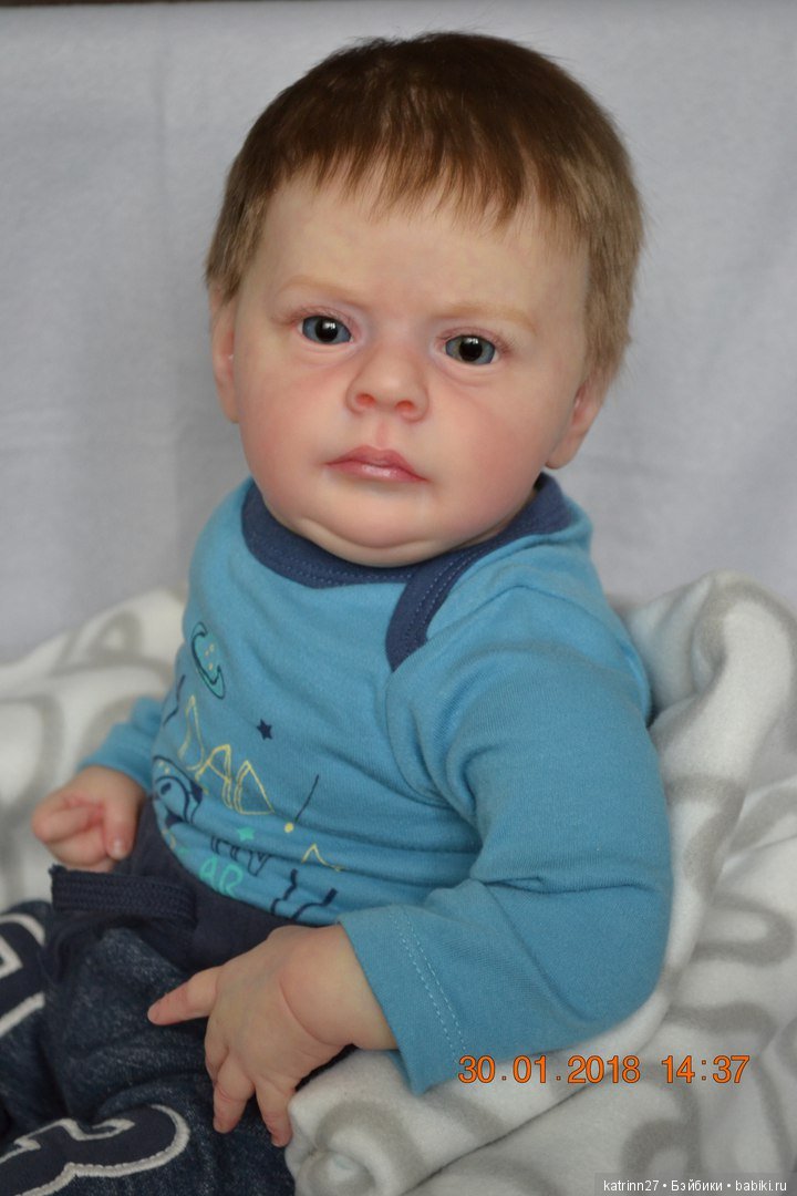 Кукла реборн Женечка, молд Maik. Автор Ekaterina Abbyasova babies
