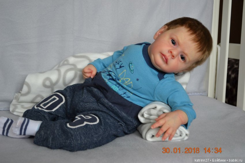 Кукла реборн Женечка, молд Maik. Автор Ekaterina Abbyasova babies