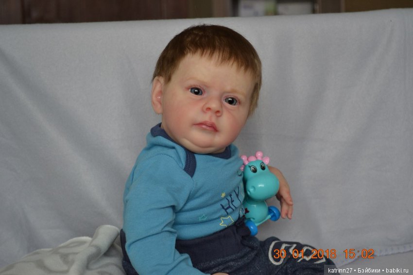 Кукла реборн Женечка, молд Maik. Автор Ekaterina Abbyasova babies
