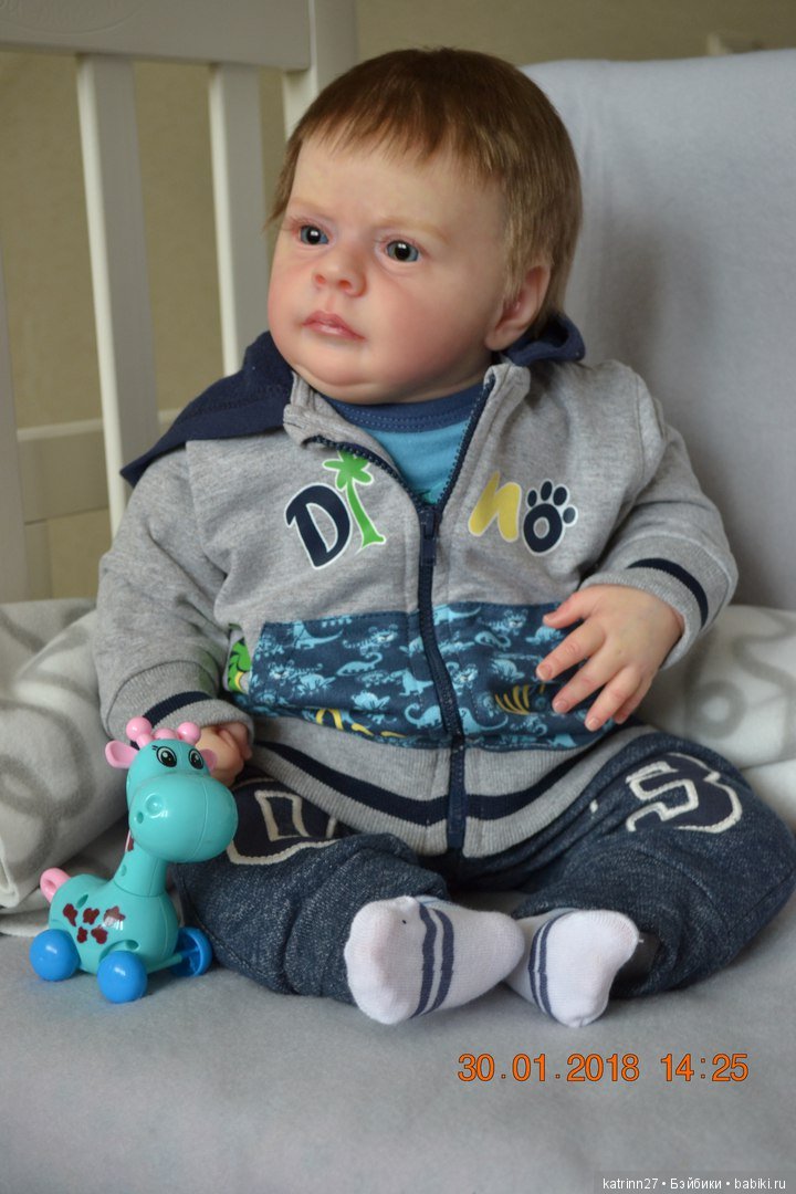 Кукла реборн Женечка, молд Maik. Автор Ekaterina Abbyasova babies