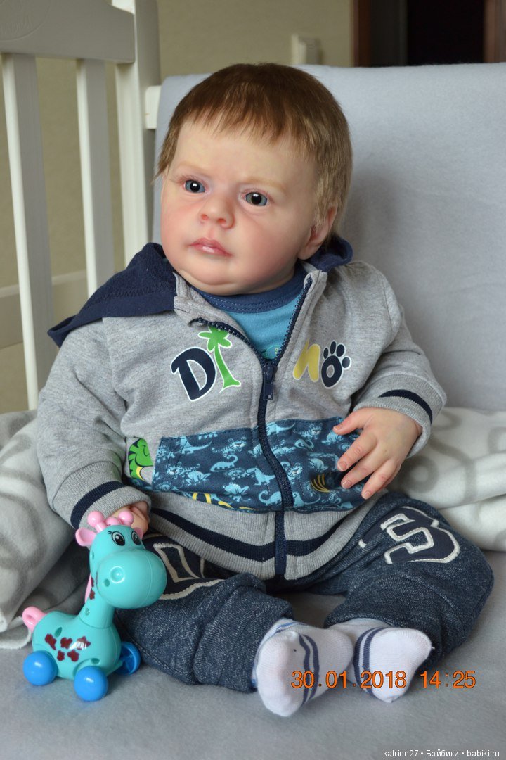 Кукла реборн Женечка, молд Maik. Автор Ekaterina Abbyasova babies