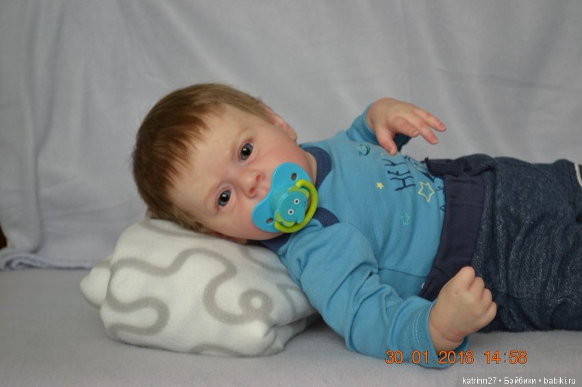 Кукла реборн Женечка, молд Maik. Автор Ekaterina Abbyasova babies