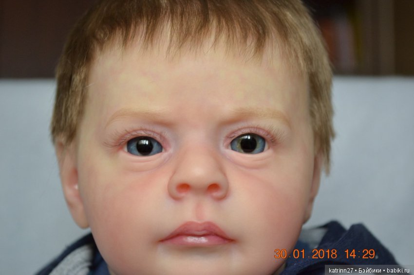 Кукла реборн Женечка, молд Maik. Автор Ekaterina Abbyasova babies
