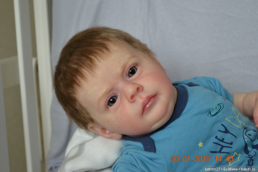 Кукла реборн Женечка, молд Maik. Автор Ekaterina Abbyasova babies