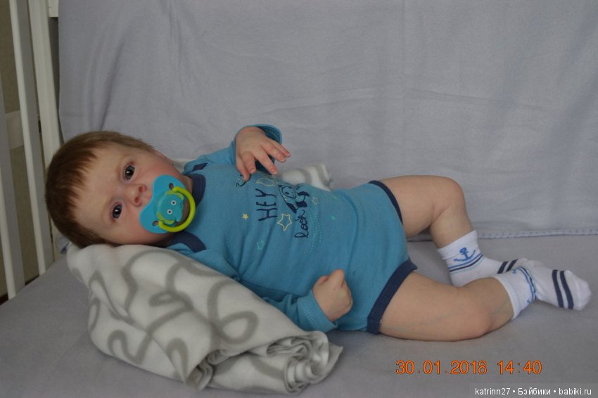 Кукла реборн Женечка, молд Maik. Автор Ekaterina Abbyasova babies