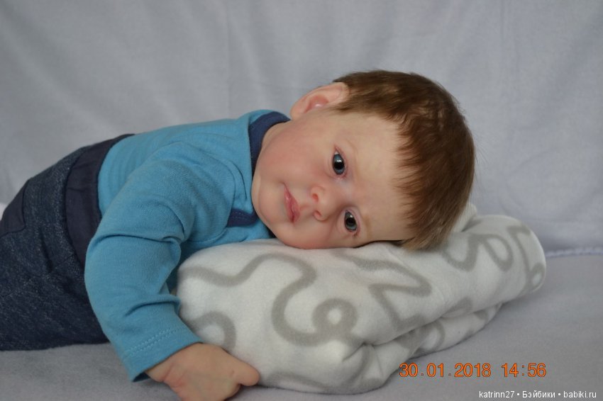 Кукла реборн Женечка, молд Maik. Автор Ekaterina Abbyasova babies