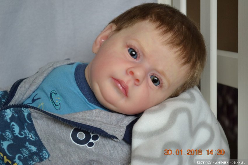 Кукла реборн Женечка, молд Maik. Автор Ekaterina Abbyasova babies