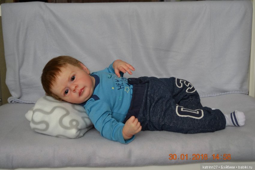 Кукла реборн Женечка, молд Maik. Автор Ekaterina Abbyasova babies