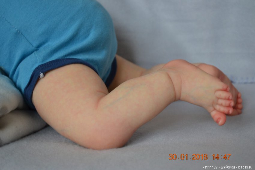 Кукла реборн Женечка, молд Maik. Автор Ekaterina Abbyasova babies (фото 9)