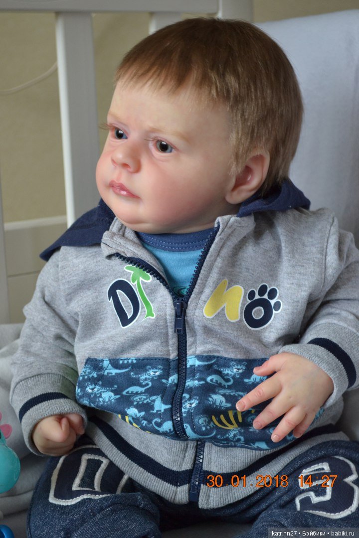 Кукла реборн Женечка, молд Maik. Автор Ekaterina Abbyasova babies (фото 2)