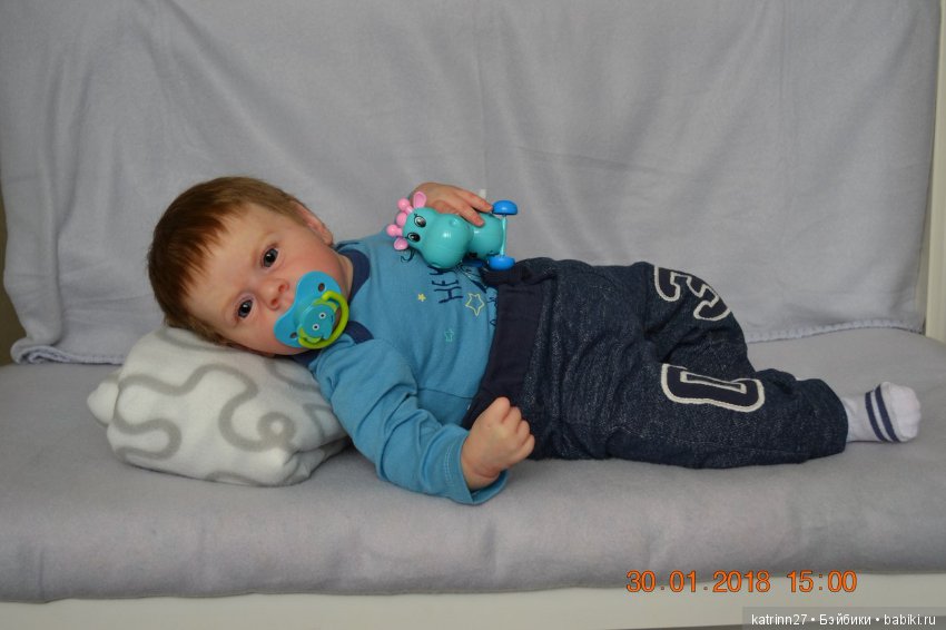 Кукла реборн Женечка, молд Maik. Автор Ekaterina Abbyasova babies (фото 8)