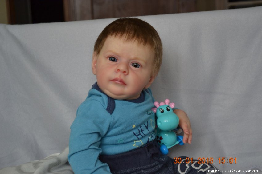 Кукла реборн Женечка, молд Maik. Автор Ekaterina Abbyasova babies