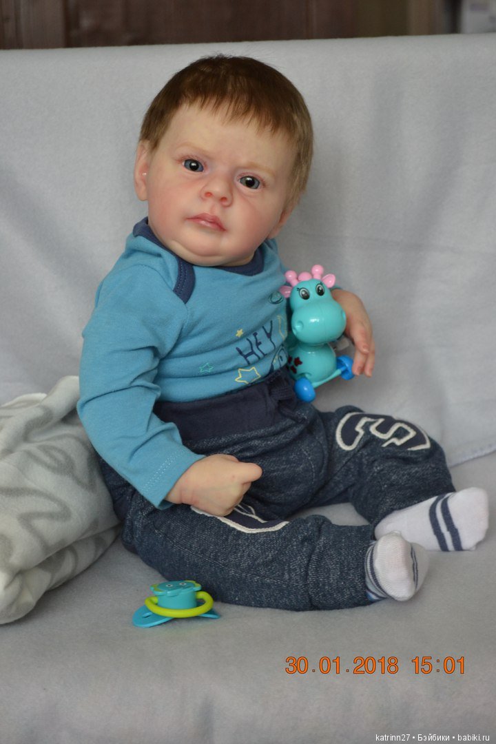 Кукла реборн Женечка, молд Maik. Автор Ekaterina Abbyasova babies