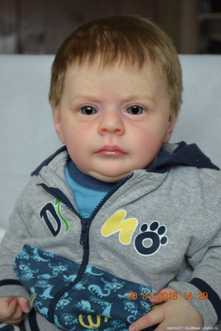 Кукла реборн Женечка, молд Maik. Автор Ekaterina Abbyasova babies (фото 4)