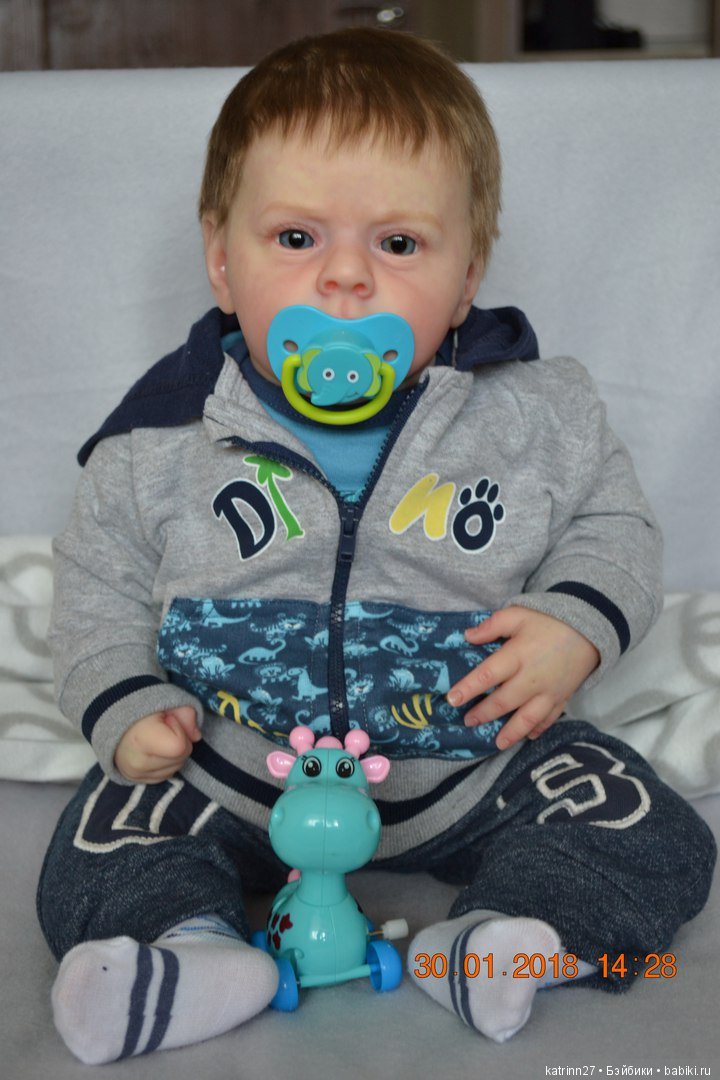 Кукла реборн Женечка, молд Maik. Автор Ekaterina Abbyasova babies