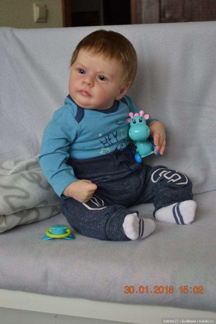 Кукла реборн Женечка, молд Maik. Автор Ekaterina Abbyasova babies