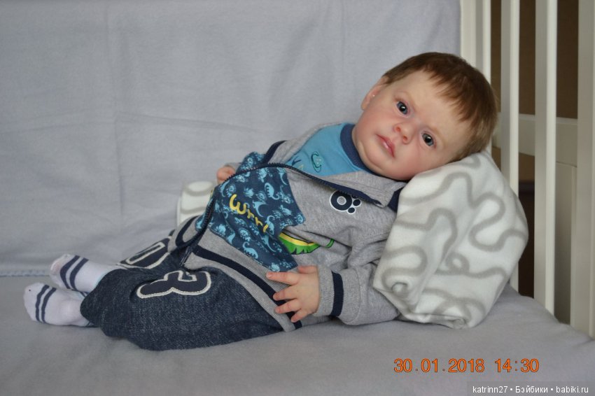 Кукла реборн Женечка, молд Maik. Автор Ekaterina Abbyasova babies