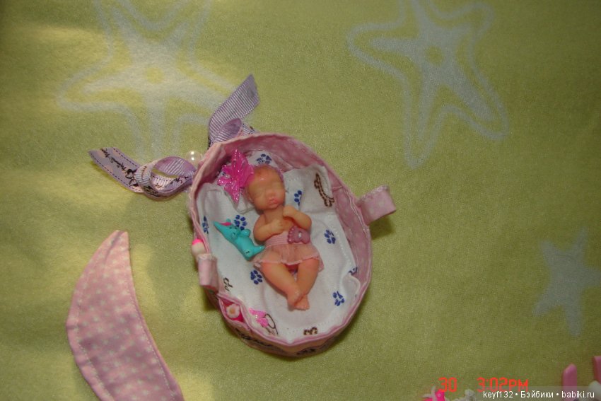 Диана и София — Авторские миниатюрные куклы: лепка (фото 6)