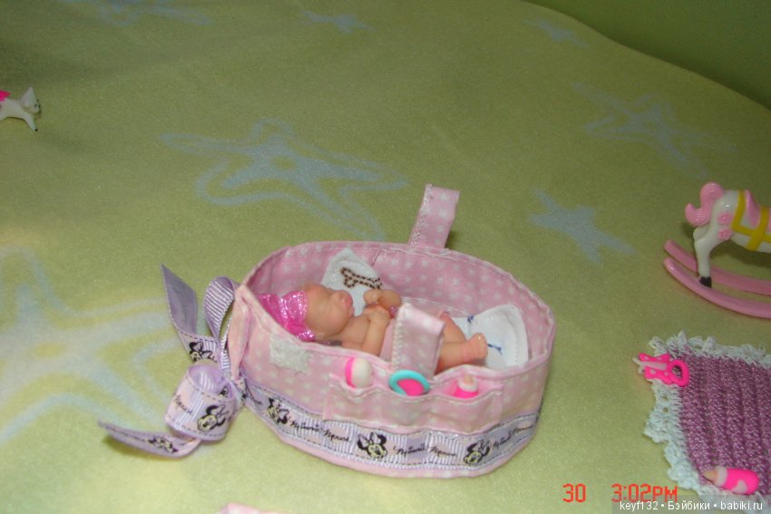 Диана и София — Авторские миниатюрные куклы: лепка (фото 7)