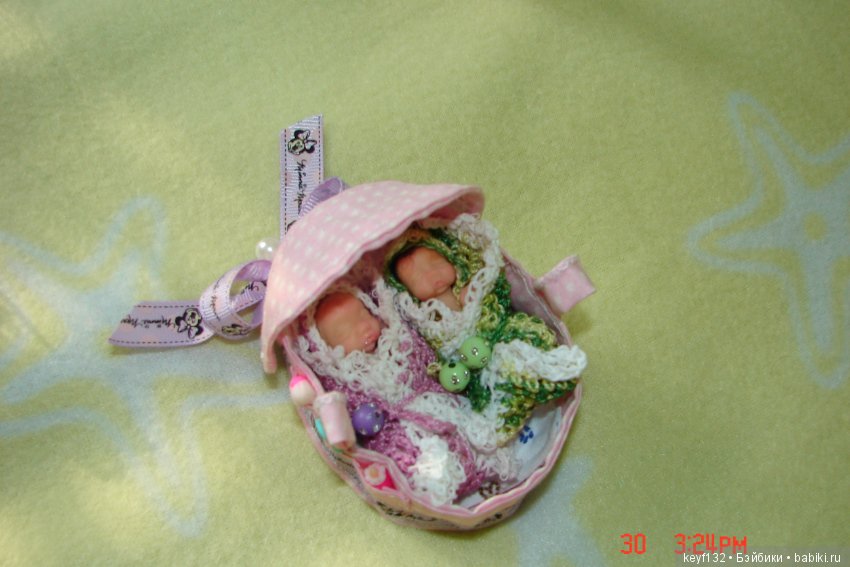 Диана и София — Авторские миниатюрные куклы: лепка