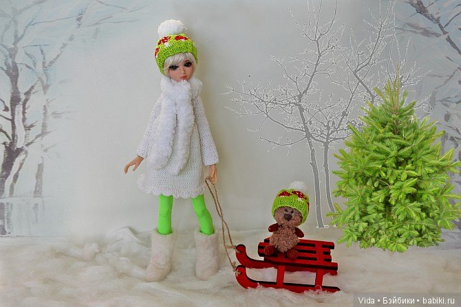 Зима-зима. Миленка от Studio Milim