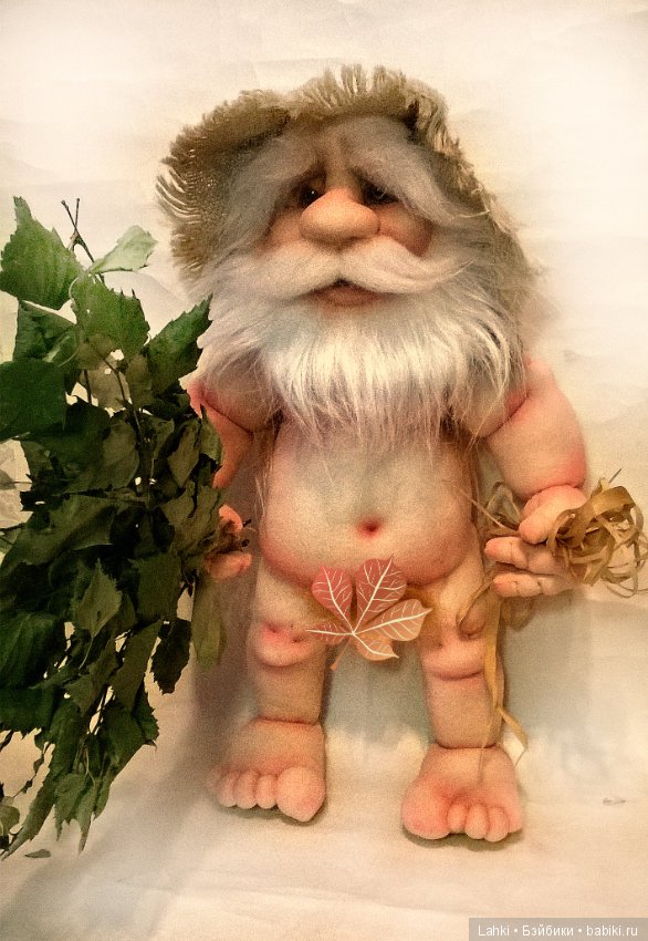 Банщик — Текстильные игрушки и примитивы: кофейные