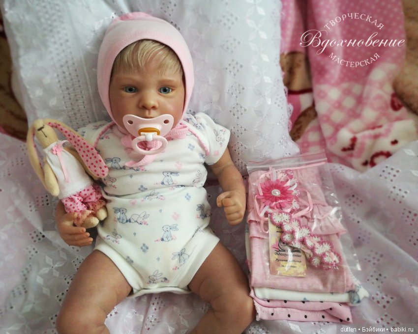 Кукла реборн из лимитированного молда Мелани от Ирины Капланской