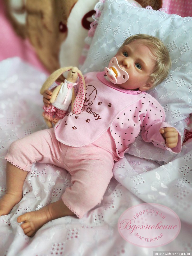 Кукла реборн из лимитированного молда Мелани от Ирины Капланской