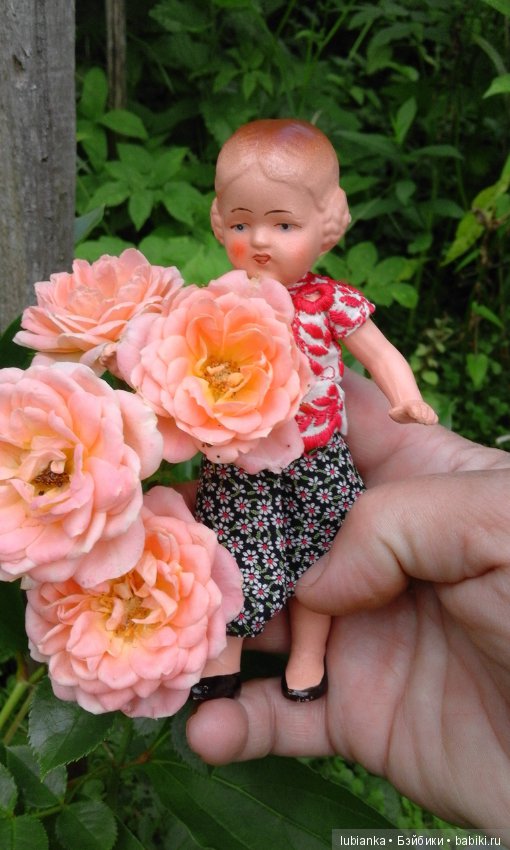 Прогулка по розовому саду