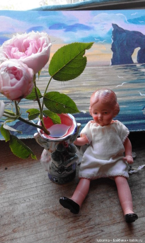 Прогулка по розовому саду