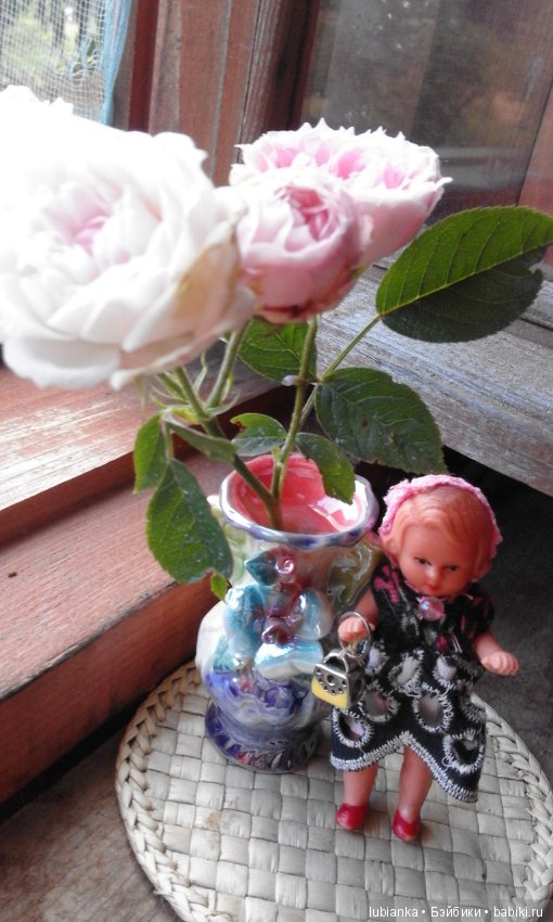 Прогулка по розовому саду