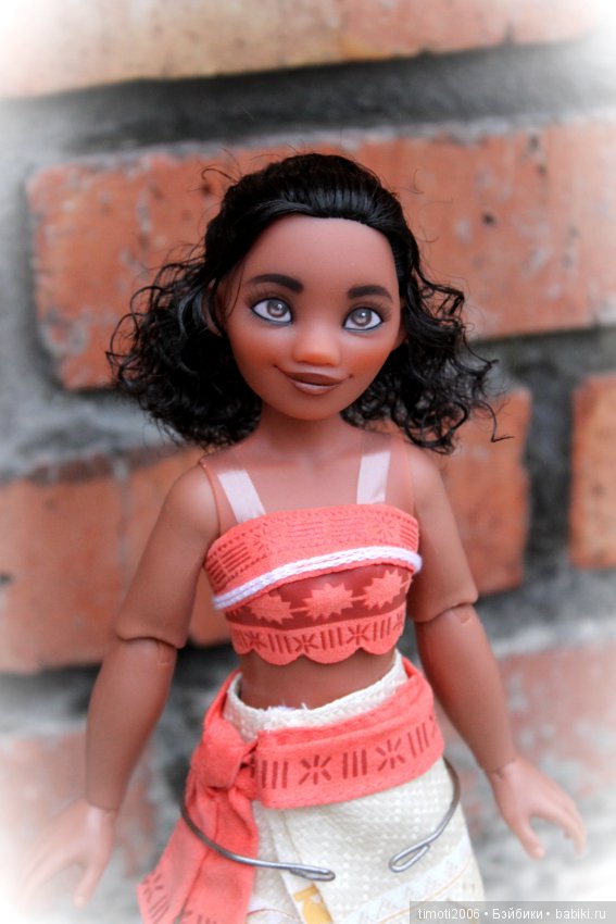 Моана от Дисней - мой ООАК