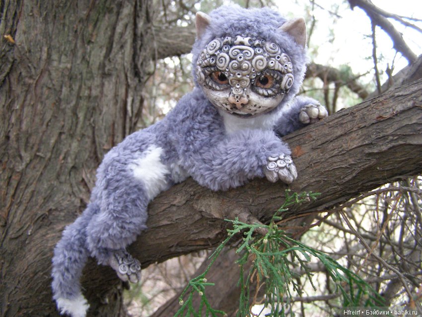 Чеширский кот из серии Лес на ладошке (фото 3)