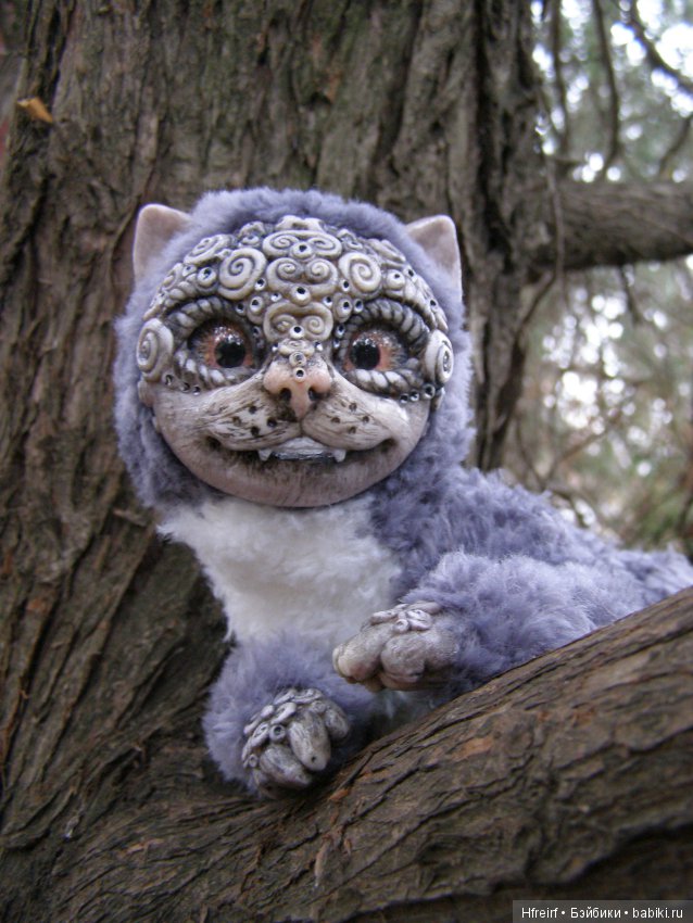 Чеширский кот из серии Лес на ладошке