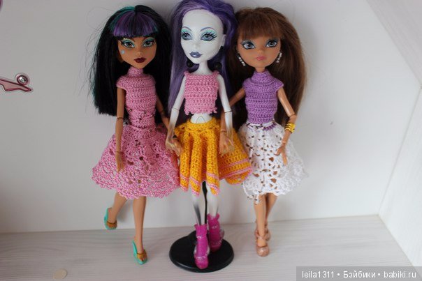 Хочу познакомить вас со своими Monster high