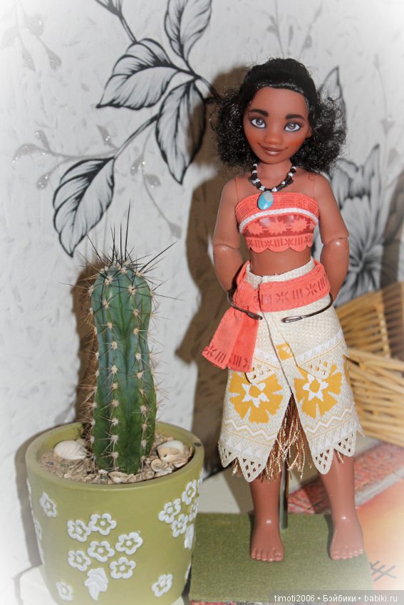 Моана от Дисней - мой ООАК (фото 4)