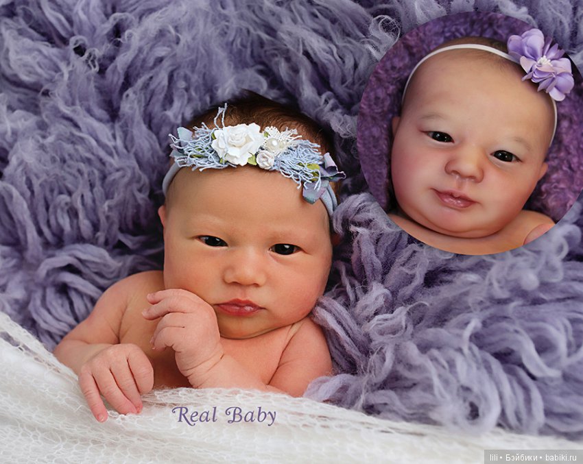 Новый молд куклы реборн Realborn Laila Awake