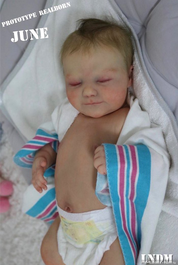Realborn June Asleep — Молды и прототипы Реборн (Reborn): новинки (фото 5)