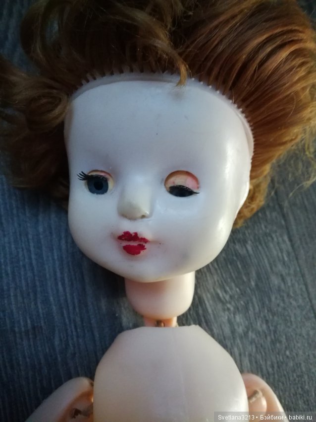 Кукла Галя Иванова — Реставрация и преображение кукол: ремонт (фото 3)
