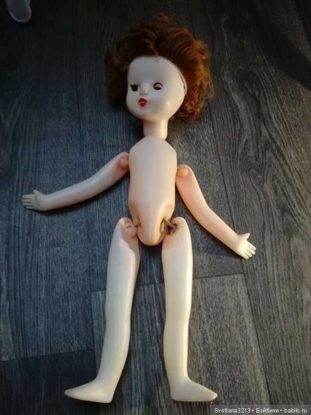 Кукла Галя Иванова — Реставрация и преображение кукол: ремонт (фото 4)