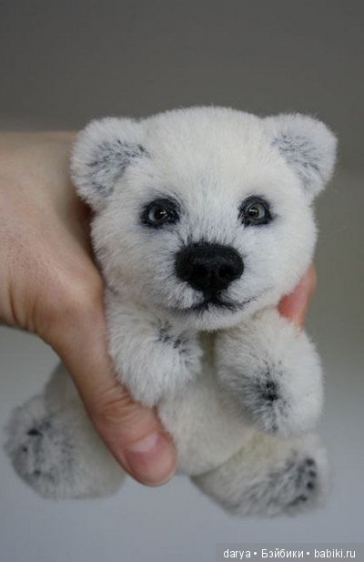 Мишка Комочек с выкройкой, автор Веро Хек