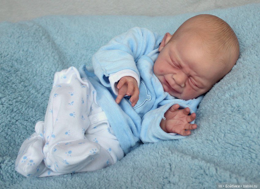 Малыши реборн Leo и Lea скульптора Ulrike Gall