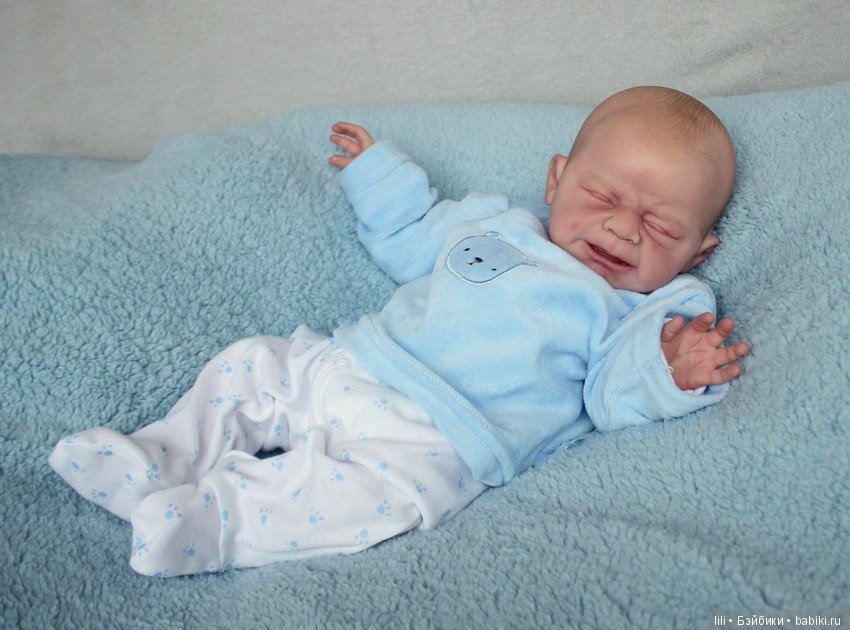 Малыши реборн Leo и Lea скульптора Ulrike Gall